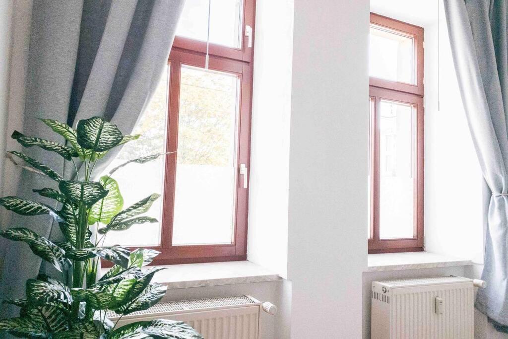 Top Moderne Wohnung In Leipziger Altbau - Netflix Inklusive Exterior foto